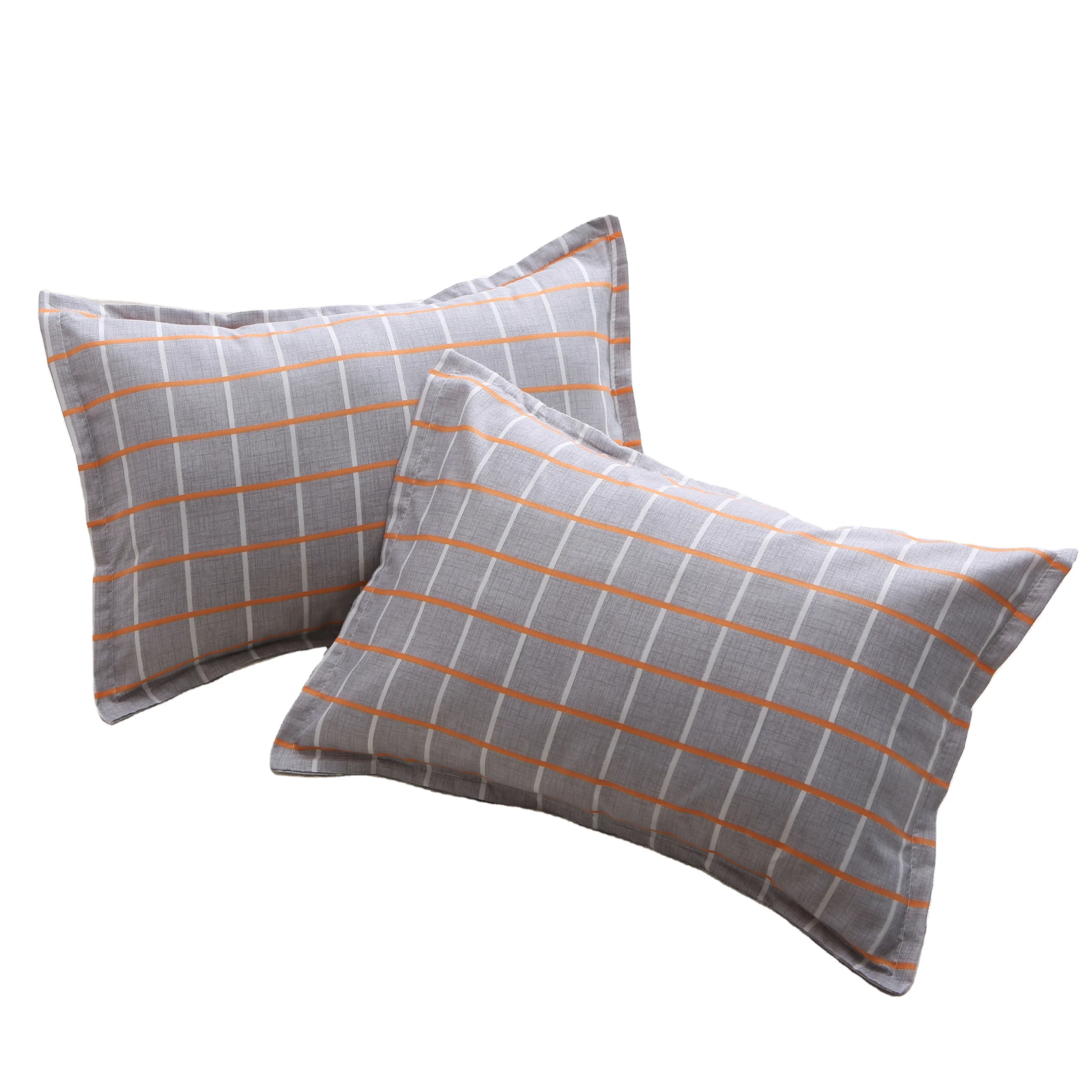 Cotton Striped Pattern Single Pillowcase Durable High Quality For Home