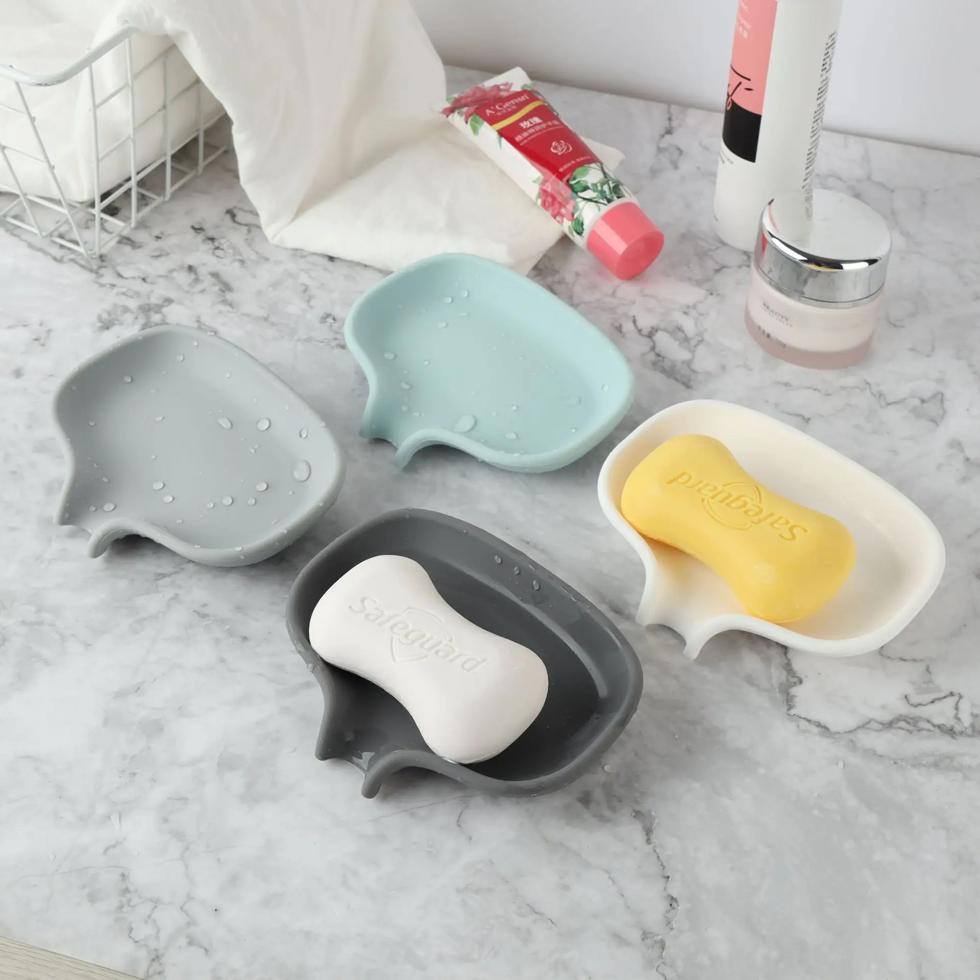 New silicone soapable soap box soap tray silicone soap box manufacturers spot wholesale manufacture