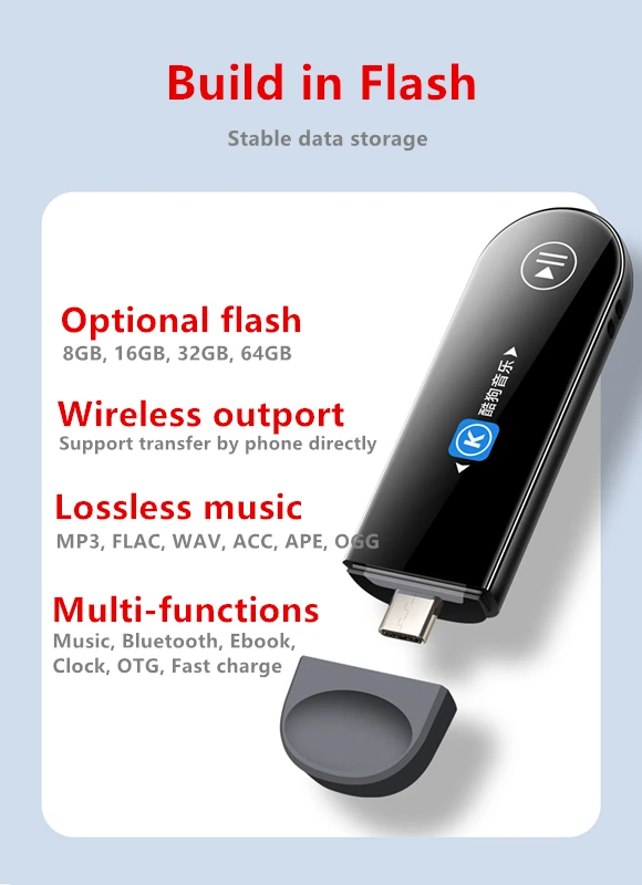 USB Mp3 Digital Player PLUS USB Sticker - Portable Audio