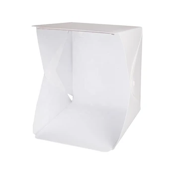 20cm Mini Portable Photography Soft Box with Led Light Photo Studio Accessories