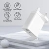 USB A +C blanco Reino Unido