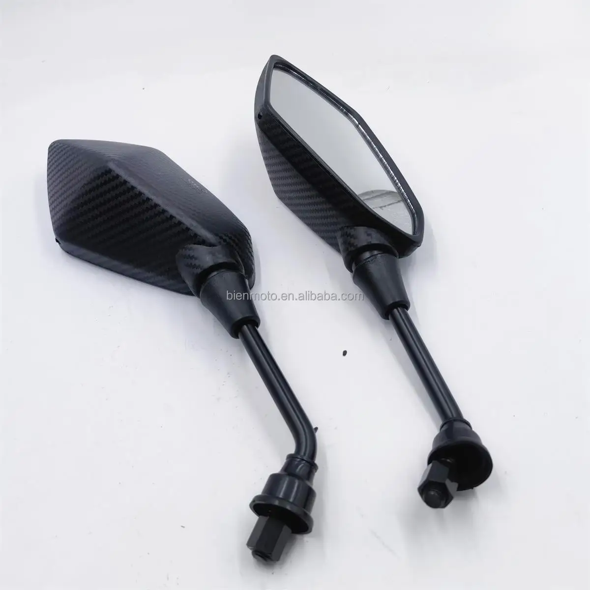 8mm 10mm Carbon Fiber Motorcycle Scooter E-Bike Accessories Rearview  Mirrors Retrovisor Electric Scooter Mirror Espejos De Moto