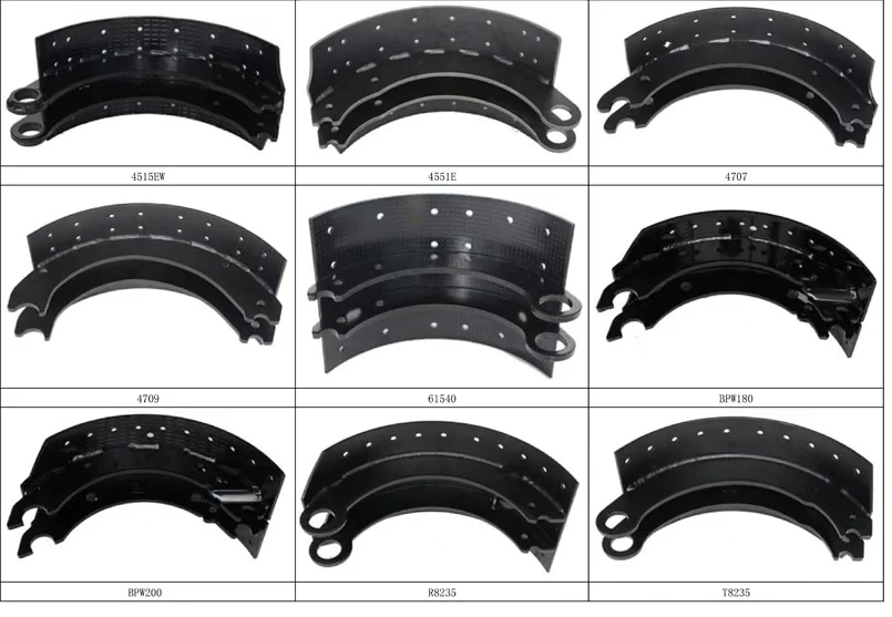 American Type Brake Shoe Heavy Truck Drum 4707 Brake Shoes With Repair ...