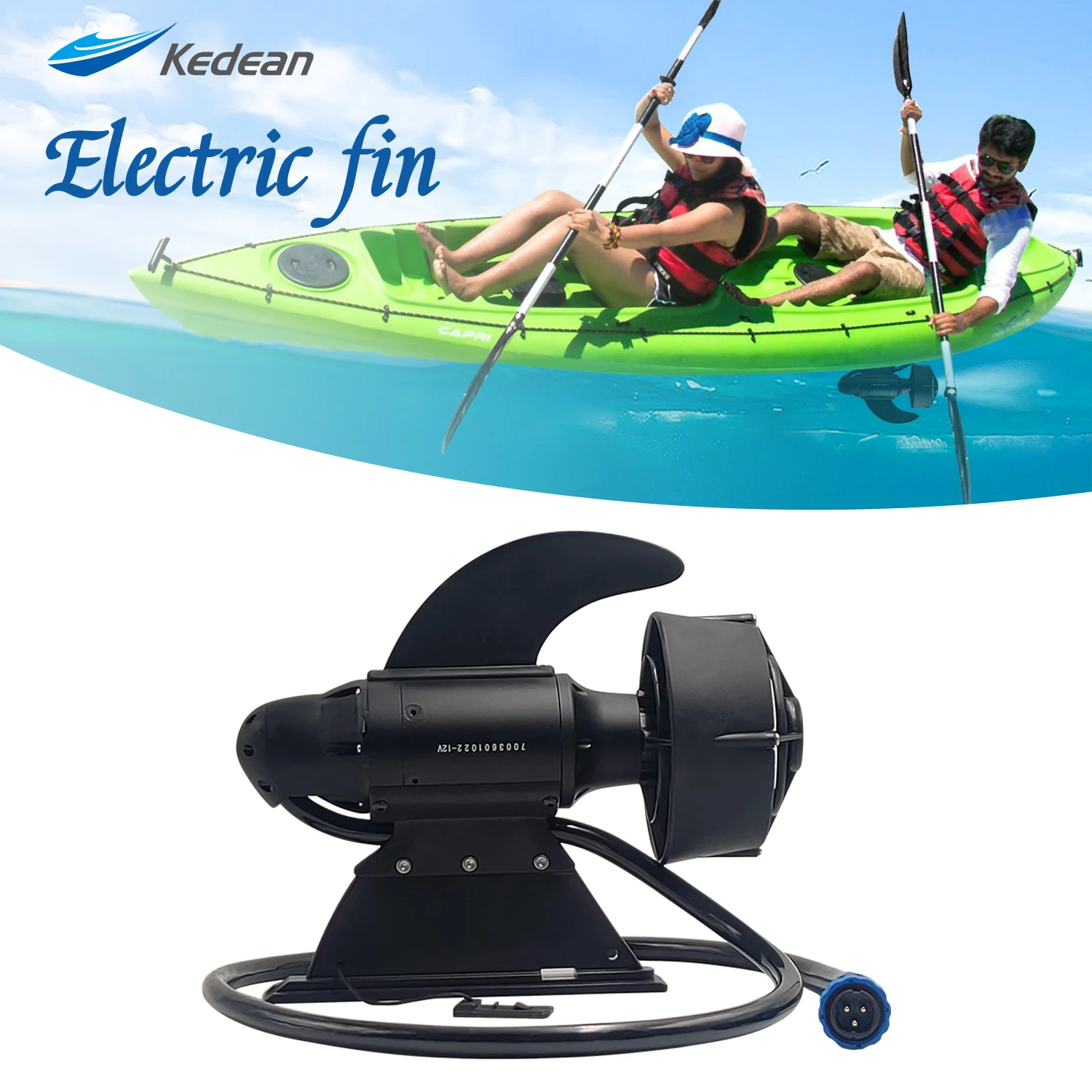 Propulseur Sous-marin KYO 4T PRO - 12-25,2 V, étanche, Moteur Sans Balais, Pour Kayak, Bateau-appât RC, Robot Sous-marin