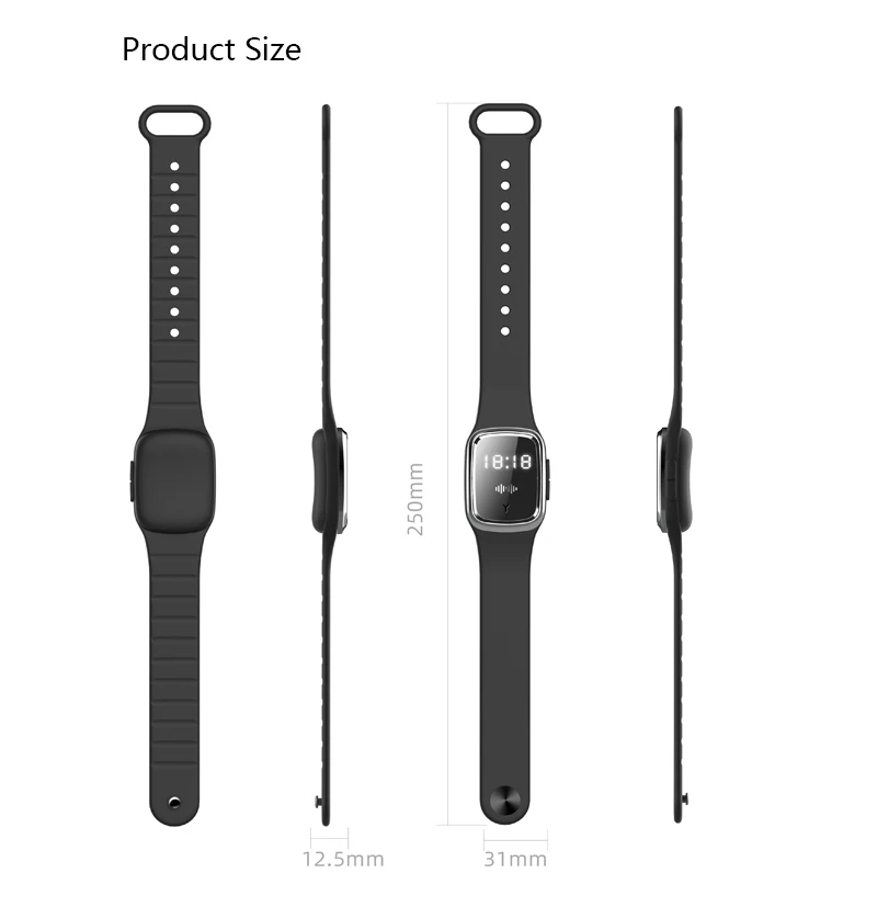 Ultrasonic Mosquito Repellent Wrist Bands M2 Bracelet Children Outdoor Intelligent Mosquito Repellent Wrist Bands