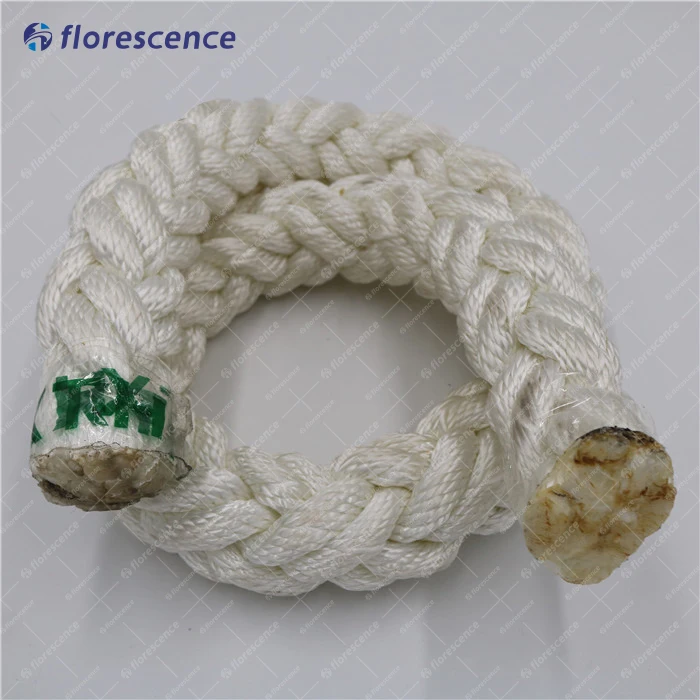 53mm 8 رشته پلی استر دریایی طناب لنگر 220m کویل 2