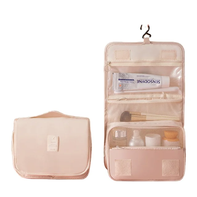 Toiletry Bag with Hanging Hook Travel Makeup Bag Cosmetic Bags for Women Hanging Shaving Kit Bag
