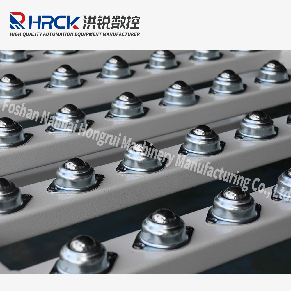 Manufacturer produces universal ball table stainless steel unpowered conveying equipment