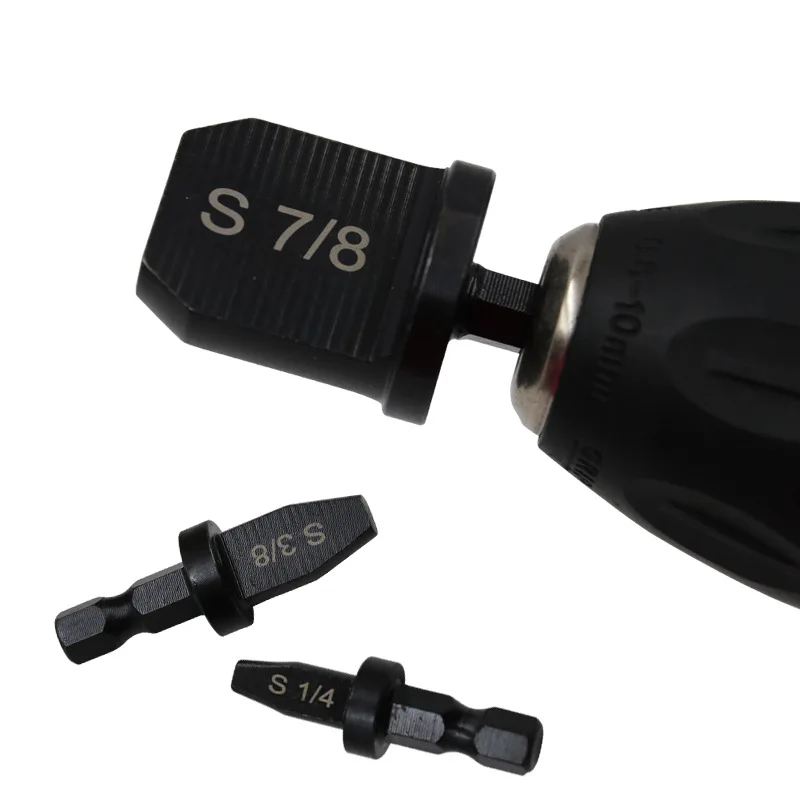 チューブエキスパンダー　エアコン配管　Esco 　EA208　エキスパンダー 6個チューブパイプエキスパンダー銅管六角シャンクパイプ