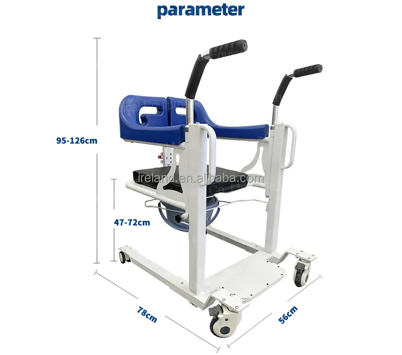 New Design Toilet Transfer Chair Patient Lift For The Disabled Transfer ...