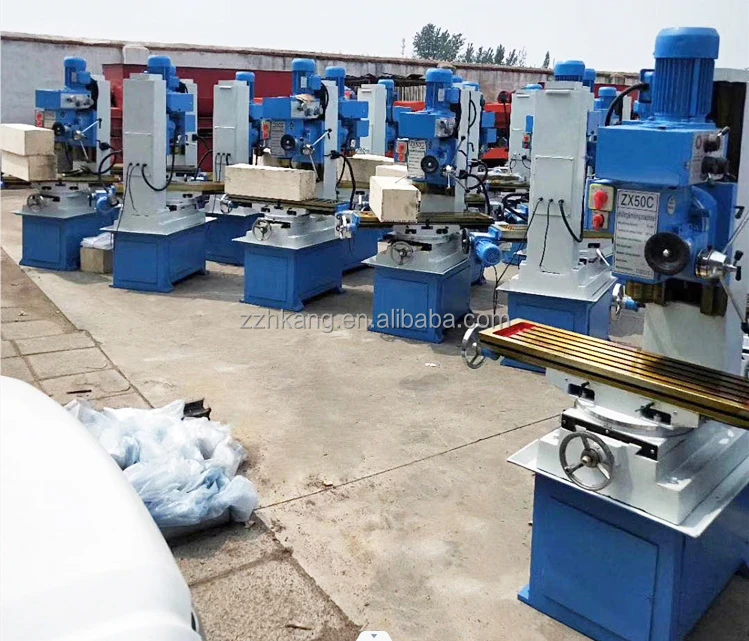 ZX6350 Vertical Metal Light Duty Drilling Milling Machine