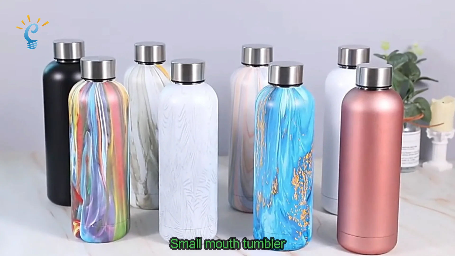 Custom Double Wall Insulated 304 Stainless Steel Milk Yoga Gym Sports - Glass Lined Stainless Steel Water Bottle