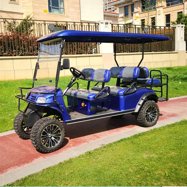 Тележка для гольфа повышенной прочности на 6 сидений с газовым питанием красного цвета/карта для гольфа CVT на продажу/газовая тележка для гольфа высокого качества