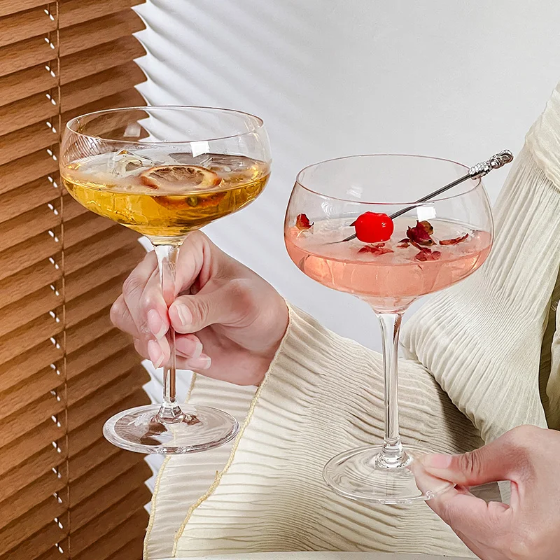 カクプリ パネル マティーニ Wholesale Unique Martini Glasses - 8 Oz Lead-Free Crystal
