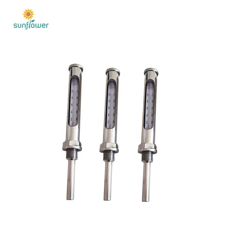 V-shape Glass Marine Thermometer V-line Thermometer