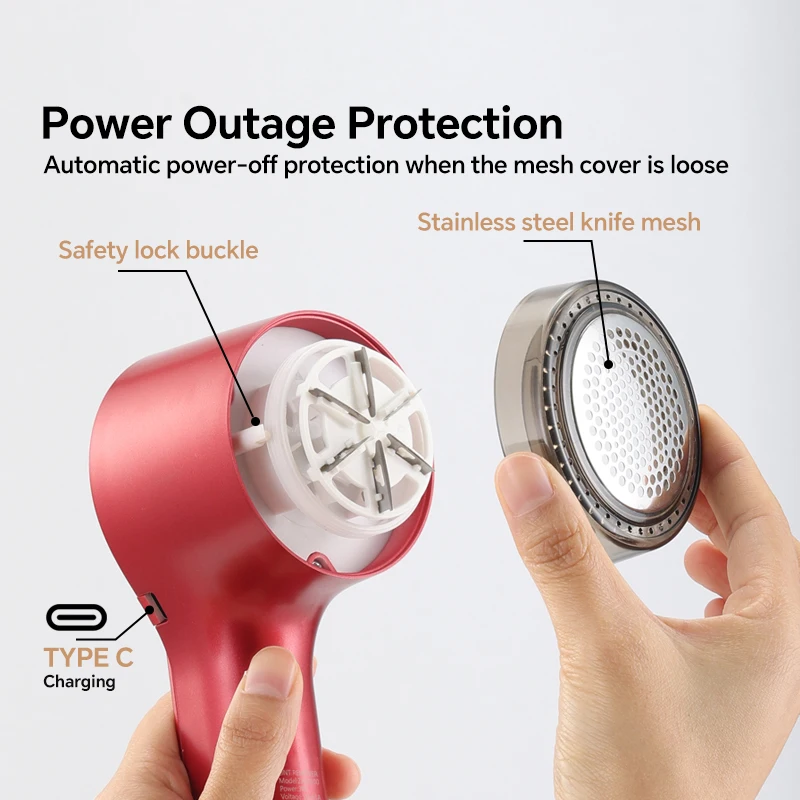 Easy to Carry USB Powered Professional Hair Ball Trimmer for Car & RV Use Household Outdoor Lint Remover supplier