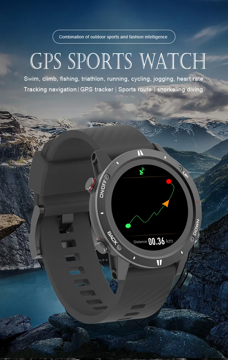Sunroad Smartwatch Fishing Korea Track Smart Watch SUNROAD G5 2023