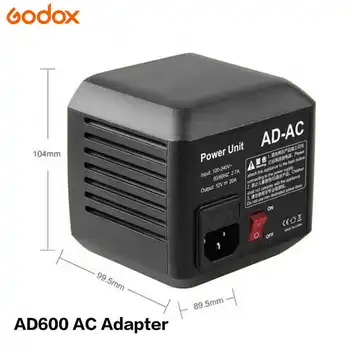 Godox AD600BM AD-AC Studio Accessories AC Power Unit Source Adapter with Cable for Ad600bm for Photography and Lighting detail image