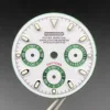 White Base Green Eye