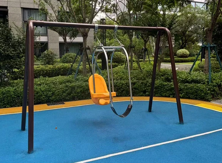 High Quality Outdoor Garden Swing Creative Patio Double Swing for Children and Adults for Trampoline Park Playground