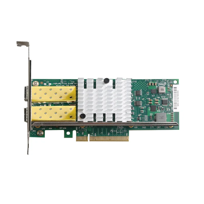 Intel 82599 X520 DA2 10G Dual Port E10G42BTDABLK 2x SFP Fiber