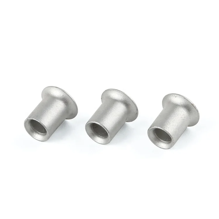 Carrier type flat rivet silver grey dacromet alloy steel for automobile industry