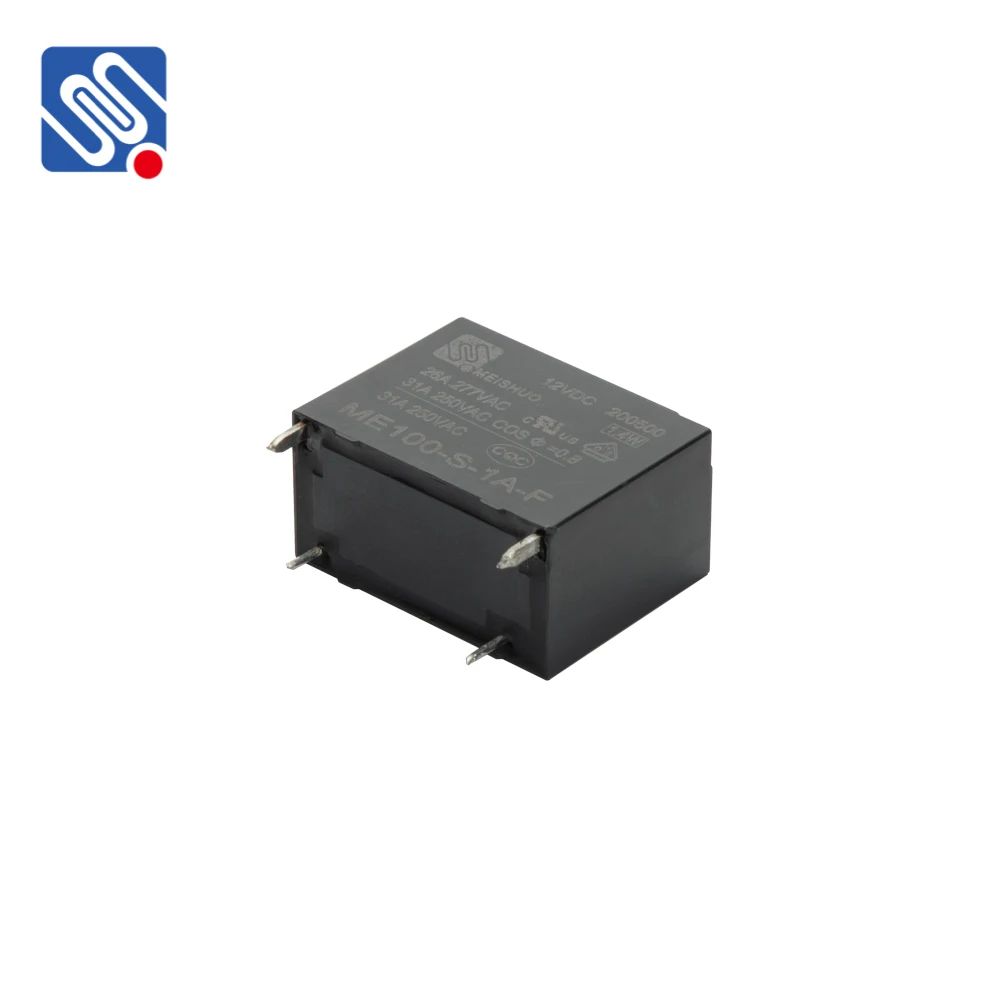 Meishuo ME100-S-1A-F New Energy Electric Vehicle Parts Accessories 277VAC Normally Open Type 277VAC Electromagnetic Relay