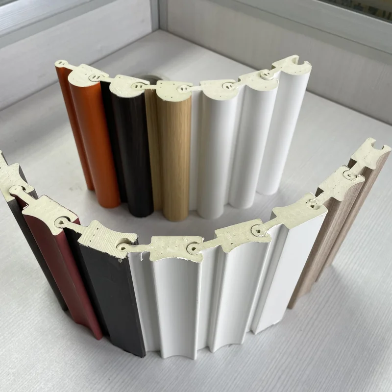 Wood Plastic Composite Cladding Wpc Flexible Wall Panels Fluted Wall Panel Decorate Curve Wall Circle Panel