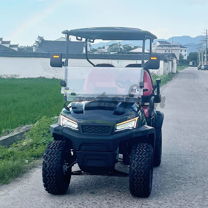Kereta Golf 4X4 berburu Golf Cart China tempat duduk baru Golf Carts  bensin