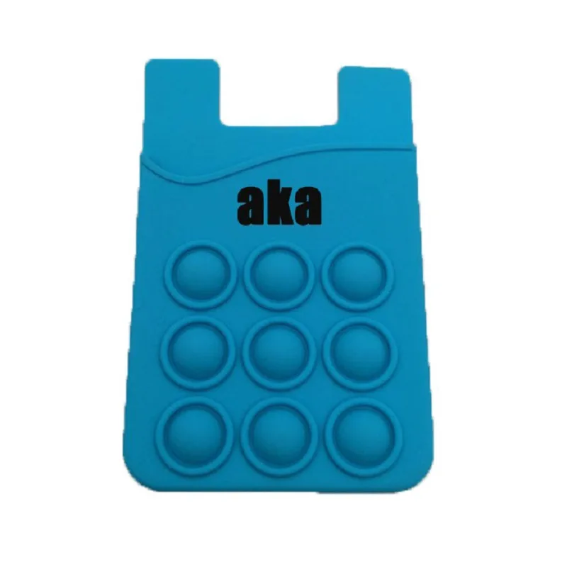 Push pop phone wallet 3m sticker card holder