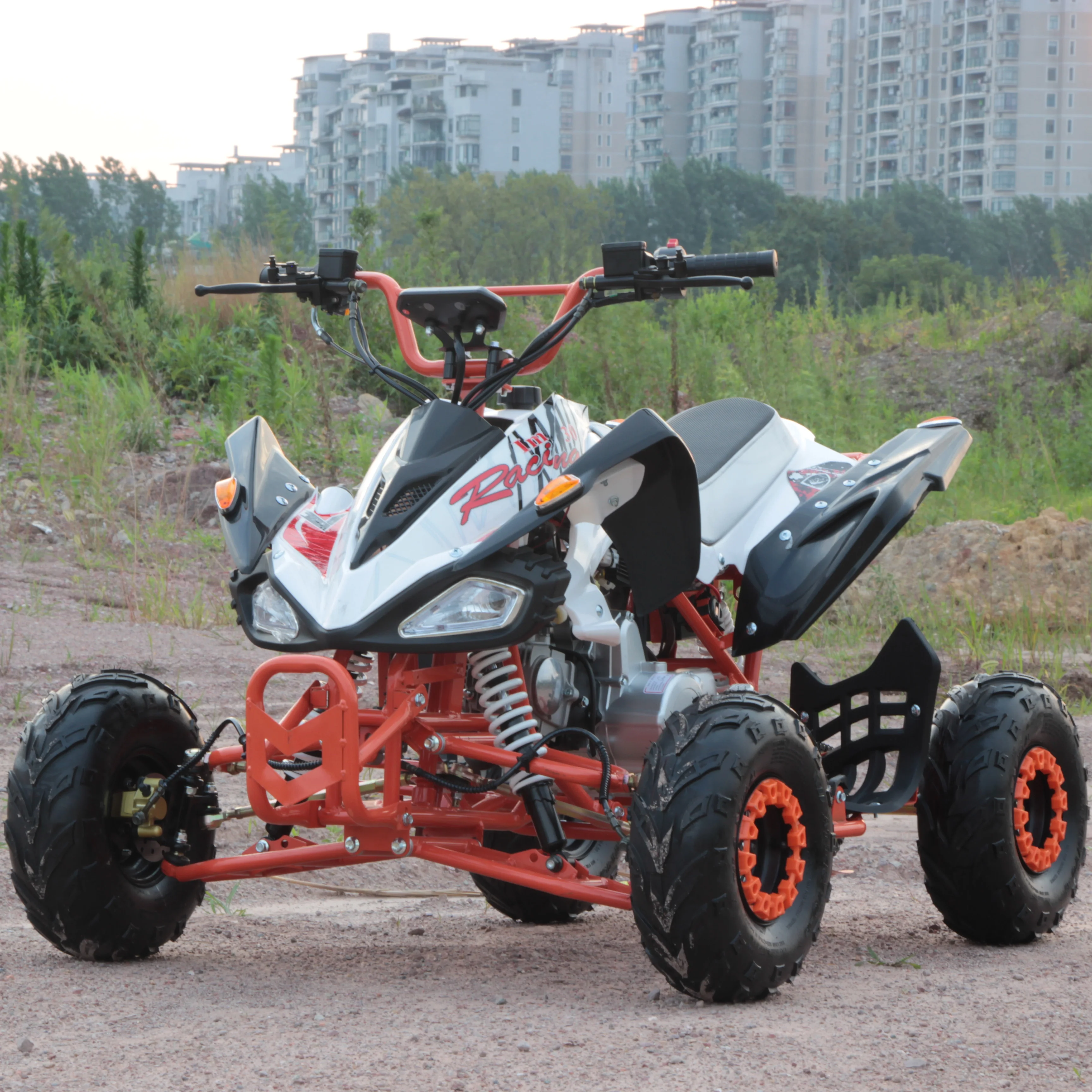 Лидер продаж квадроцикл atv 125cc гоночные мотоциклы автоматическая коробка передач для детей