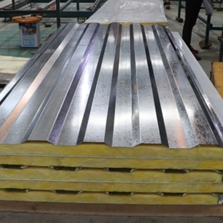 Factory Sale 50mm Fireproof Rock Wool Thermal Insulation Board Eco-Friendly for Cold Room Hotel Workshop Roof Exterior Wall