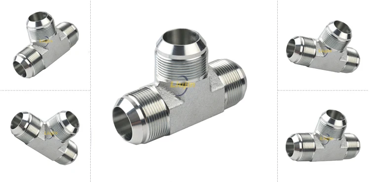 Manufacture custom connector fittings adapters hydraulic fittings