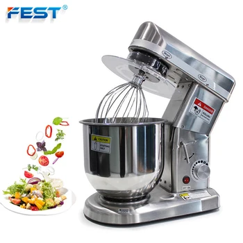 FEST 3 in 1 Electric Tabletop 7 Litre Commercial Dough Mixer Cake Machine Noodle Machine