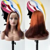 Ombre color bob wig