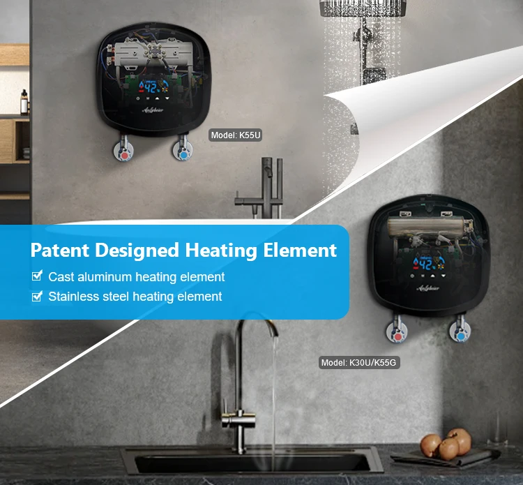 220V Best Price Home Plastic Instant Heating Bathroom Electric Hot Shower  Water Heater