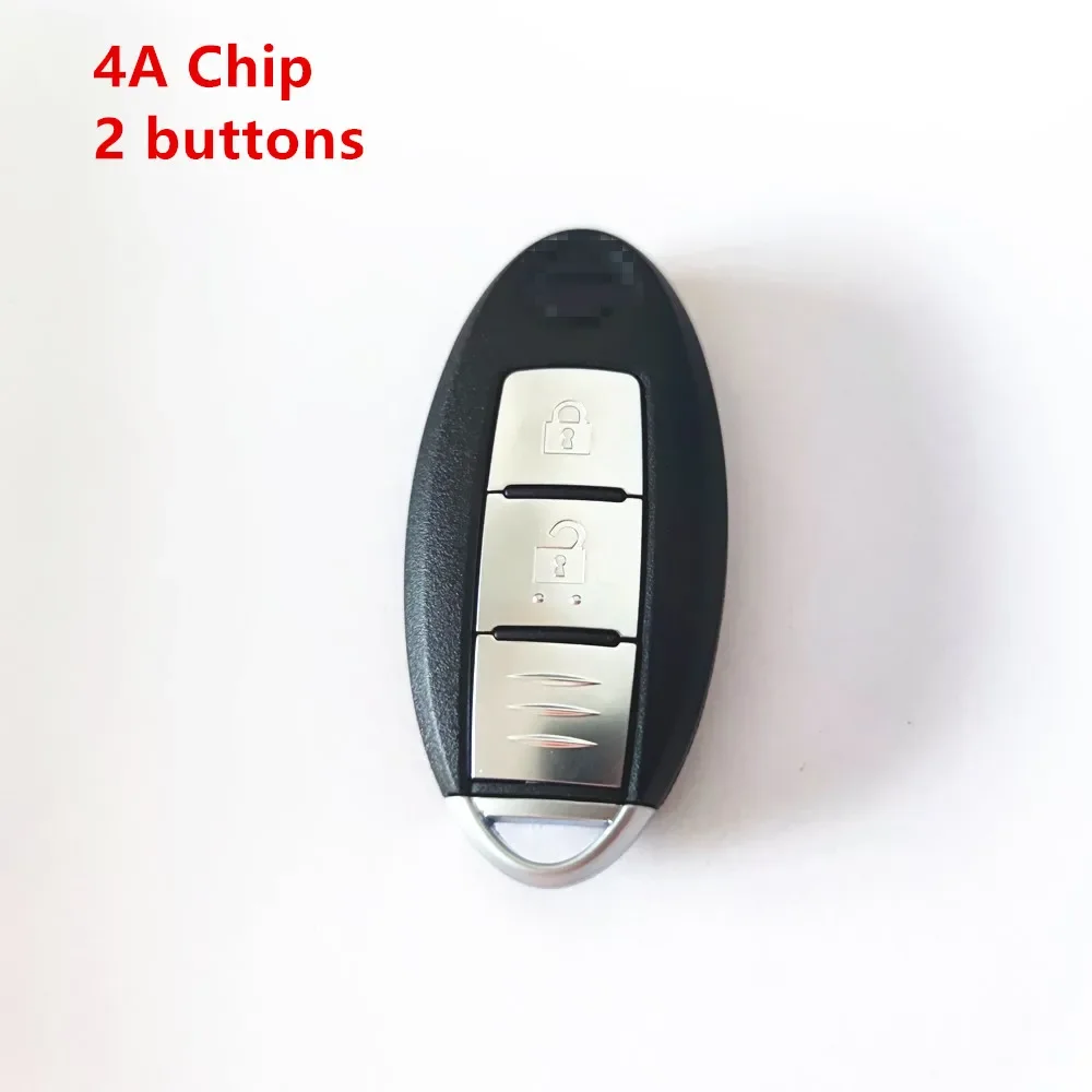 2/3 Button Smart Remote Key for Nissan Qashqai J11 X-Trail T32 S180144102 434MHz  4A Chip