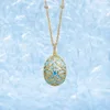 Blue zircon