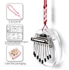 8-tone acrylic kalimba/ellipse