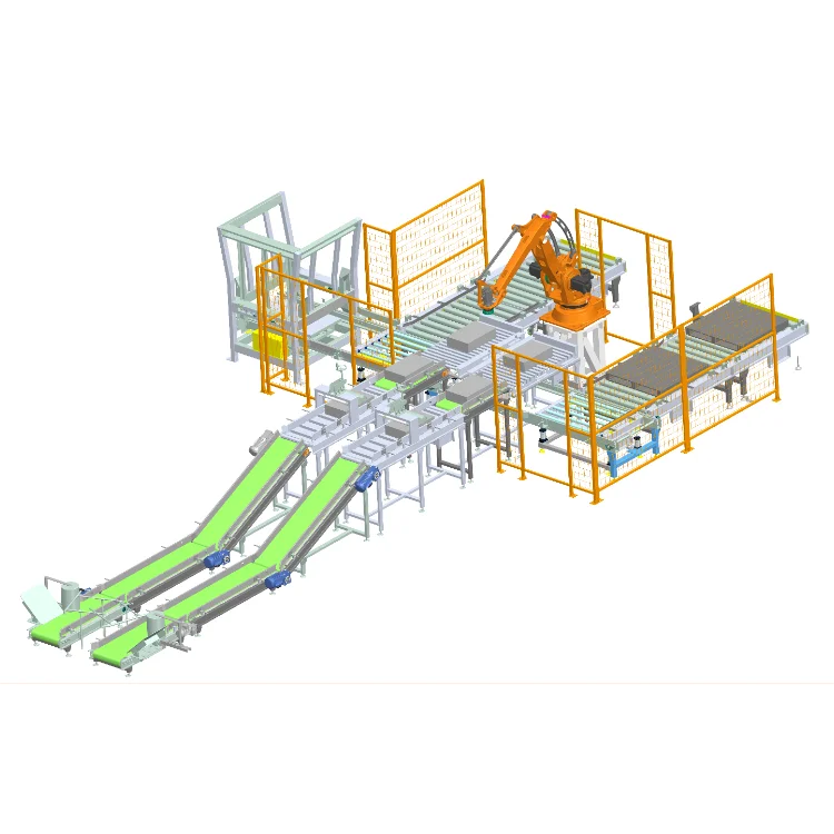Промышленный робот-паллетизатор машина для пакетной линии автоматический солеукладчик робот-паллетчик поддон робот
