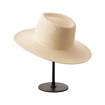 Custom Panama Shape Summer Fedora Sun Hat Blank Paper Straw, 54% OFF
