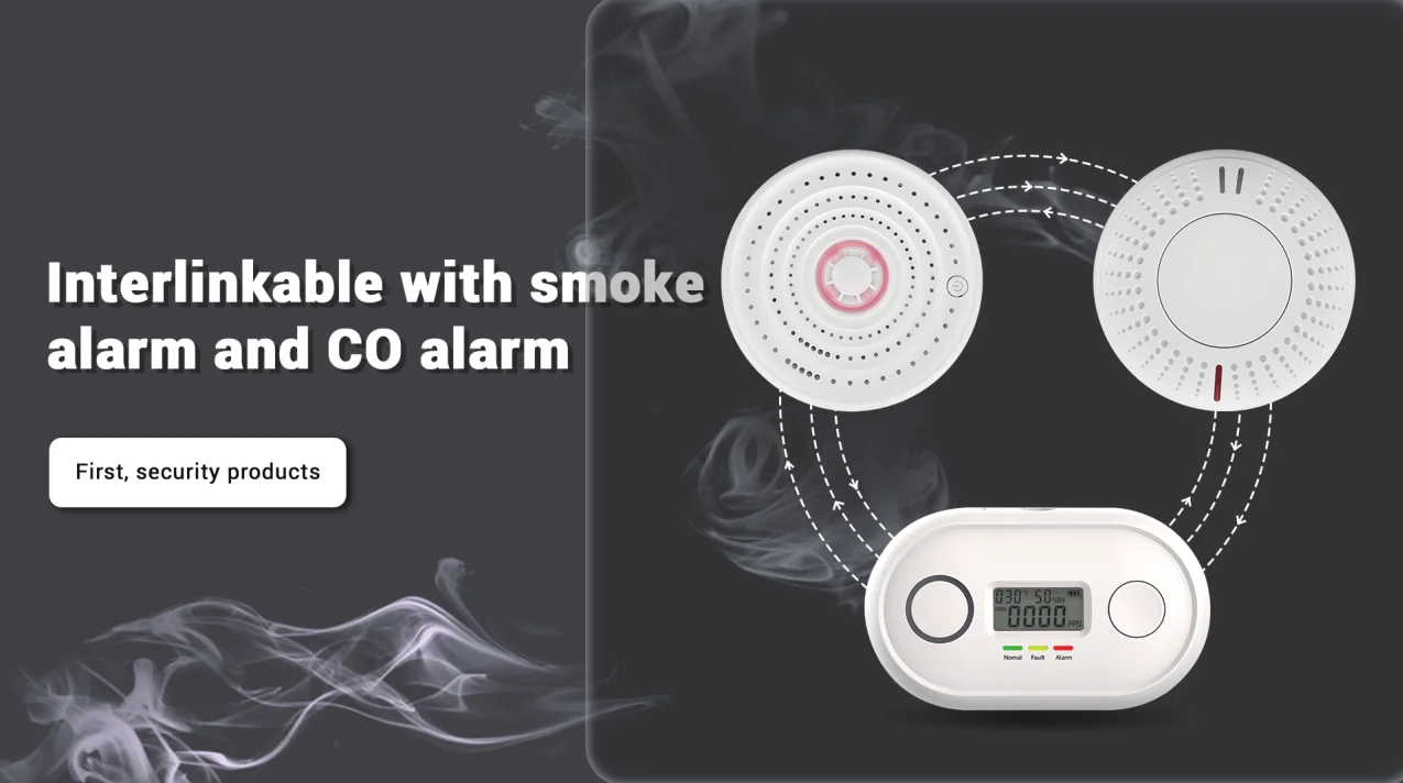 Linked Up Wireless Interlinked Heat Alarm Bs 5446 New Fire Alarm 