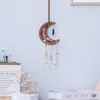 Luna roja noche-luna-árbol de la vida