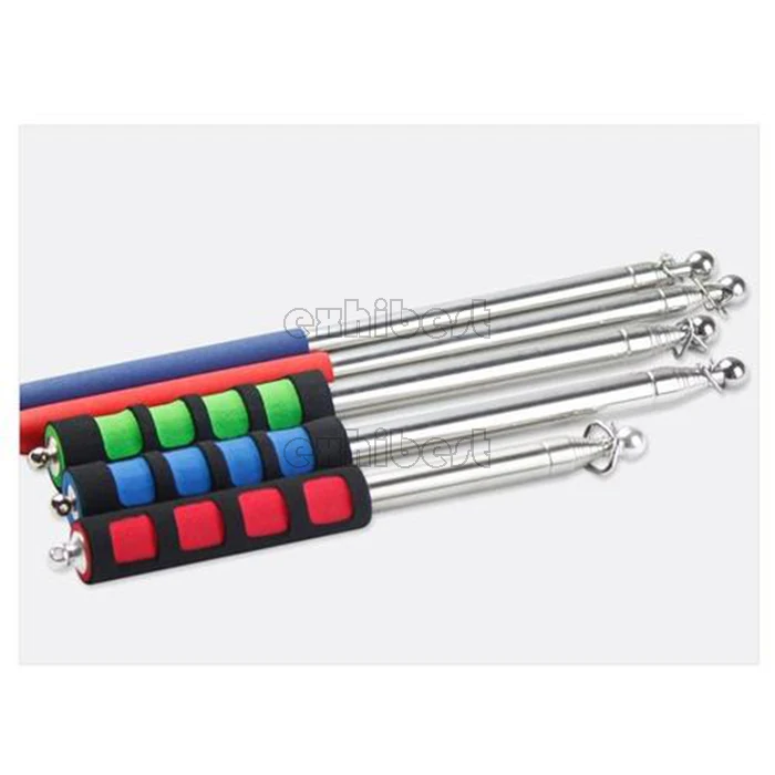 Kikuo 2M Portable Telescopic Handheld Flag Pole, 2 Extendable Flagpole