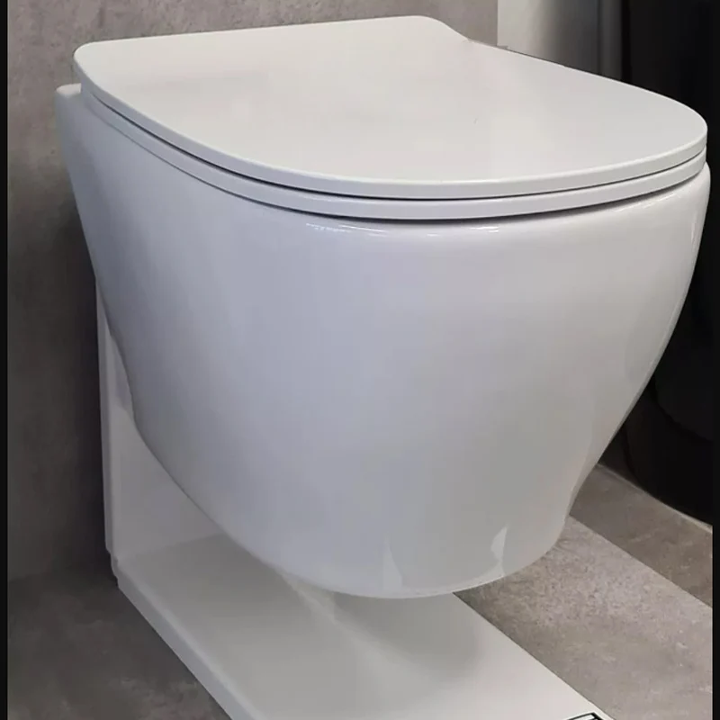 Wall Mounted Wc Integrated Bidet Public Sanitary Washer Closet Compact Plastic Seat Bath Products Assembly P Trap Wc Price - Buy Mounted Wc Integrated Bidet Public Sanitary Washer Compact Plastic