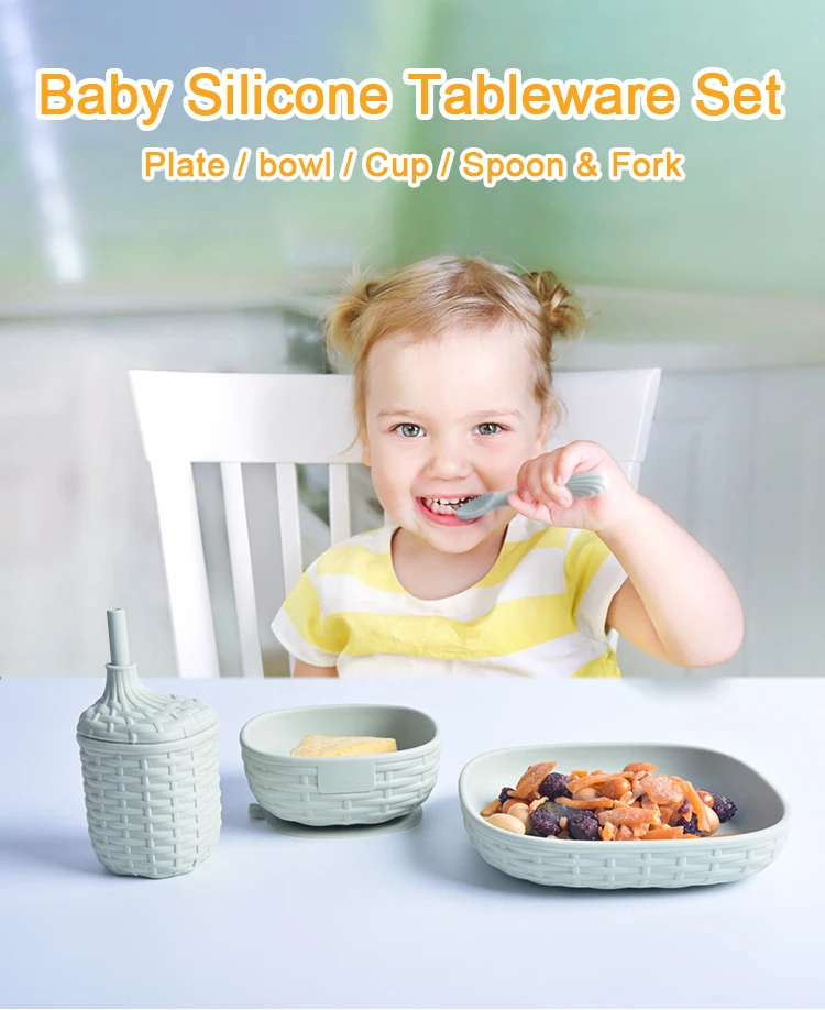 Maysun Suction Feed Tableware Dish Other Baby Feeding Products Soft