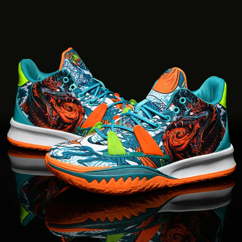 2026 Basketball Style Men's Running Walking Sneakers Rubber Outsole Mesh Upper Breathable Design for Summer Autumn Winter Spring