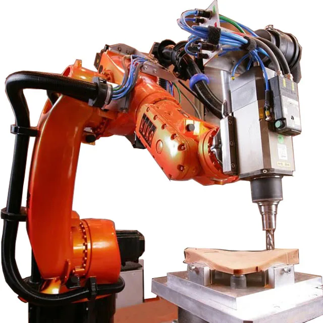Axis Second Hand Industrial Kuka Yaskawa Cnc Sculpture Robot Arm Milling  Machine Price