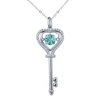 paraiba dancing pendant