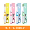 One soft-bristled baby cotton bag (color random)